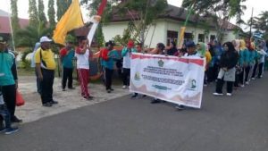 Kemenag Halteng Awali Tahun 2019 Dengan Jalan Sehat Kerukunan