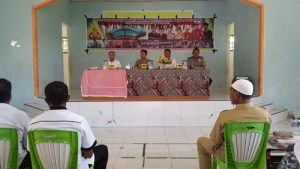 Kabag Sumda Dampingi Kapolres Halteng Gelar Sosialisasi Polri