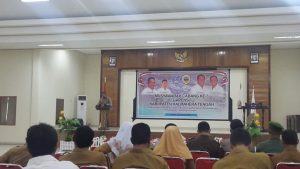 Tiga Ketukan Sebagai Tanda Peresmian Giat Gapensi Musda Ketiga