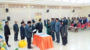 Bupati Elang Melantik Direktur Perusda Fagogoru Maju Bersama