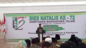Pandopo Falcilno Pusat Dies Natalis HMI ke 72 Tahun 2019
