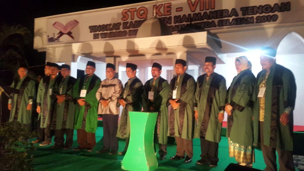 Wabup Halteng Buka STQ Tingkat Kabupaten ke VIII di Weda Selatan