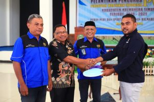 Pelantikan PWI Kab. Haltim Periode 2019-2021