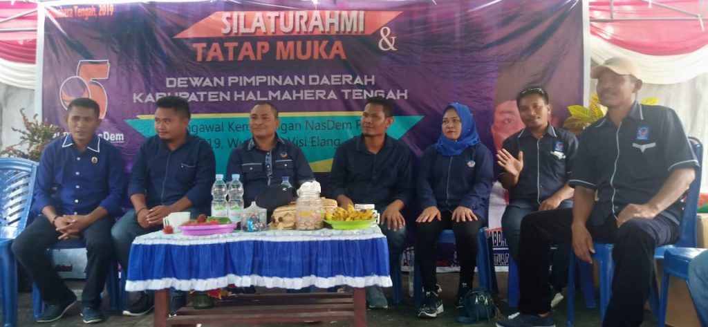 Ratusan Warga Dua Desa Siap Menangkan NasDem di Weda Selatan