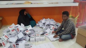 Sebanyak 2.191 Surat Suara Pemilu 2019 di Halteng Rusak, Yang Baik 175.484 Lembar