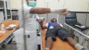 Warga BTN Marabose Jadi Korban Pembacokan Orang Tak Dikenal