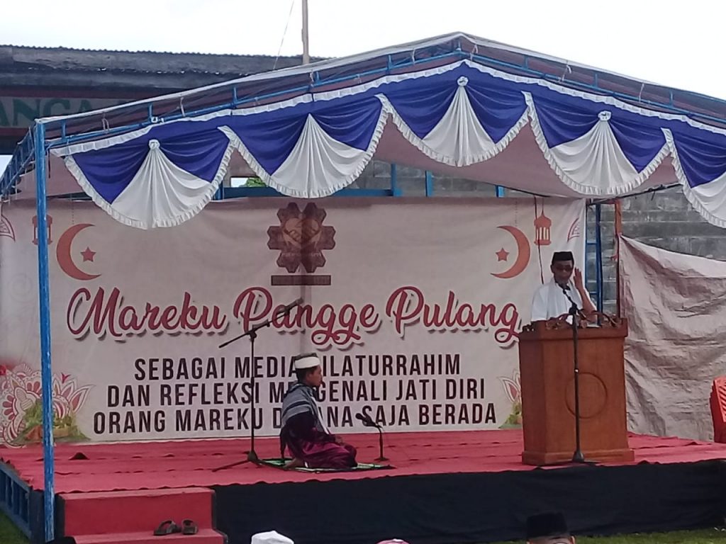 Sholat Idul Fitri 1 Sawal 1440 H di lapangan Sangaji Jiko Malofo Mareku