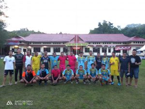 Tim Reskrim Polres Halteng Juara Satu Futsal HUT Bhayangkara ke 73