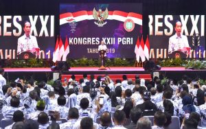 Presiden Jokowi : Guru Harus Jadi Agen Transformasi Penguatan SDM Kita