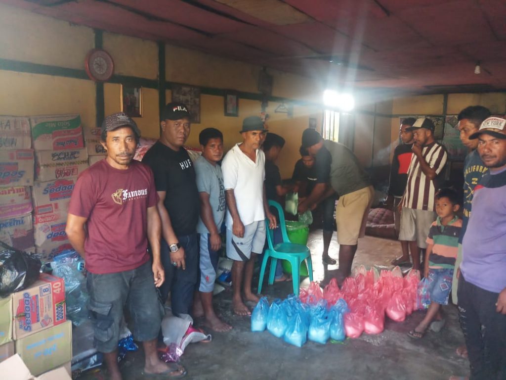 KADES BISUI ALOKASI DD 50 JUTA TANGGAP DARURAT KORBAN GEMPA HALSEL