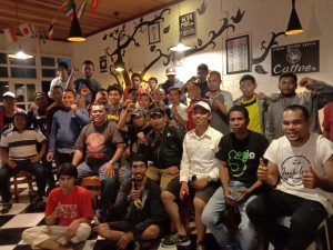 Komunitas Pekerja Tambang Weda Penuh Semangat dan Berbagi