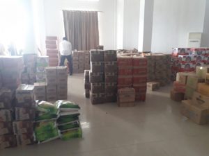 BADAN NASIONAL PENANGGULANGAN BENCANA (BNPB) HAL-SEL MENYALURKAN BANTUAN UNTUK KORBAN GEMPA