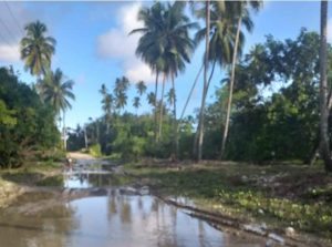 Warga Desa Lingkar Tambang Keluhan Jalan Rusak Semua, Pemkab Halteng Cuek