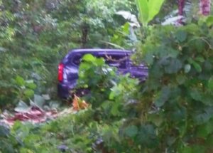 Kecelakaan Mobil Dinas Kabag Hukum dan Ham Pemkab Halteng
