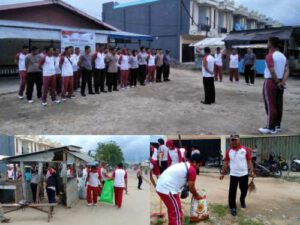 Polres Halteng Gelar Bakti Sosial di Pusat Pembelanjaan Kota Weda