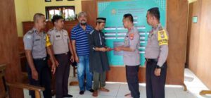 Kunjungan Kerja Kapolres Halteng Serahkan Sumbangan di Pondok Pesantren Salman Alfarisi