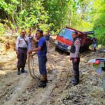 Kapolres Halteng Uji Nyali Pakai Trail  Blusukan ke Patani
