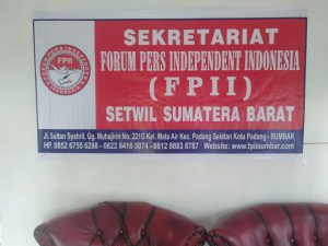Forum Pers Independent Indonesia (FPII) Provinsi Sumbar Resmi Terbentuk