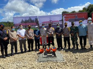 Peletakan Batu Pertama Pembangunan Markas Korps Brimob Polri di Kawasan Industri  Weda Bay