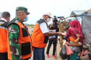 Pantau Vaksinasi Covid-19 di Kabupaten Pulau Taliabu, Satgas Covid-19 Malut : Pertahankan Zona Hijau