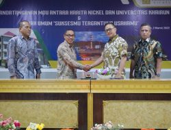 Jalin Hubungan Kerjasama, Harita Nikel & Unkhair Tanda Tangan MoU