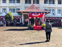 Hari Ini Ratusan Siswa Ikuti Upacara Diktuba Polri di Sofifi