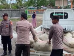 Polsek Gane Timur Gelar Baksos dan Pembagian Takjil di Wilayah Hukumnya
