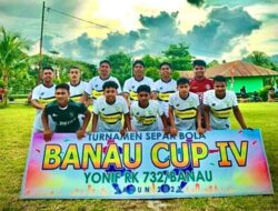 Porak Fc Come Back di Laga Perdana Banau Cup IV