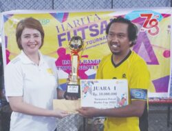 Meriahkan HUT RI, Harita Nickel Gelar Turnamen Futsal Antar Jurnalis Maluku Utara