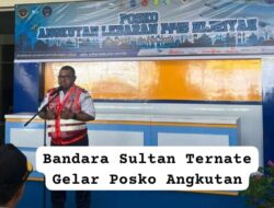 Pelayanan Arus Mudik, Bandara Sultan Baabullah Ternate Bikin Posko Angkutan