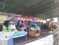 Perayaan Hari Ulang Tahun Desa Bere Bere Morotai Utara Ke-121 Diwarnai Kehadiran Calon Gubernur Maluku Utara Benny Laos