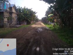 Jalan Rusak, Warga Desa Gamlamo Morotai Kesulitan, Kades Kecewa!