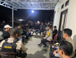 Situasi Kamtibmas Desa Lelilef Aman Terkendali, Polres Halteng Berhasil Bubarkan Kerumunan Massa