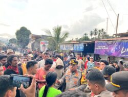 Kapolres Halteng Pimpin Pengamanan Aksi Pemboikotan Jalan di Desa Lukulamo, Tuntutan Masyarakat Tegas Disampaikan