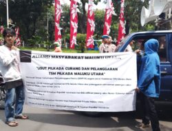 Aliansi Masyarakat Maluku Utara Desak MK Diskualifikasi Gubernur dan Wakil Gubernur Nomor 4