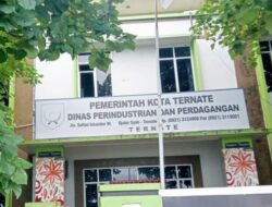 Disperindag Kota Ternate Akan Tinjau Bangunan Pasar Terbelengkalai