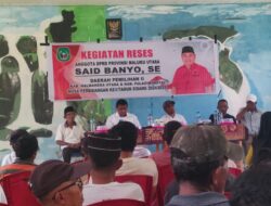 Reses Anggota DPRD Malut Dapil II Halut-Morotai: Mendengarkan Aspirasi Rakyat
