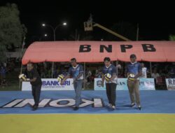 Bupati Rusli Sibua Buka Turnamen Bola Voli Bupati Cup I di Pulau Morotai