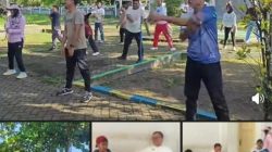 Kadis Perkimtan dan Bupati Halteng Semangati ASN Lewat Senam Pagi dan Silaturahmi