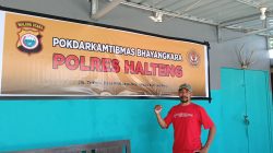 Pokdarkamtibmas Halteng Sediakan Alamat Sekretariat di Desa Fidi Jaya